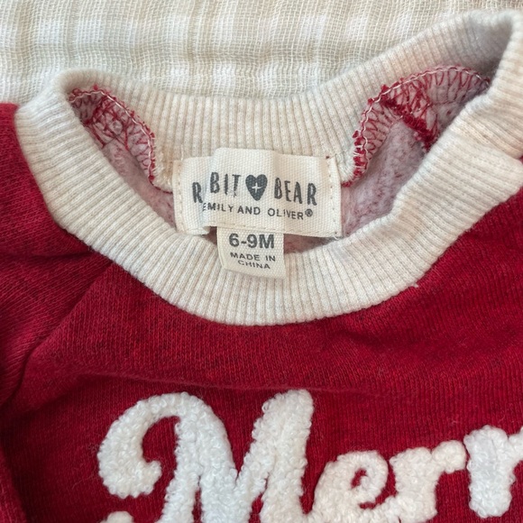 Merry Red Kids Matching Set - Picture 3 of 4